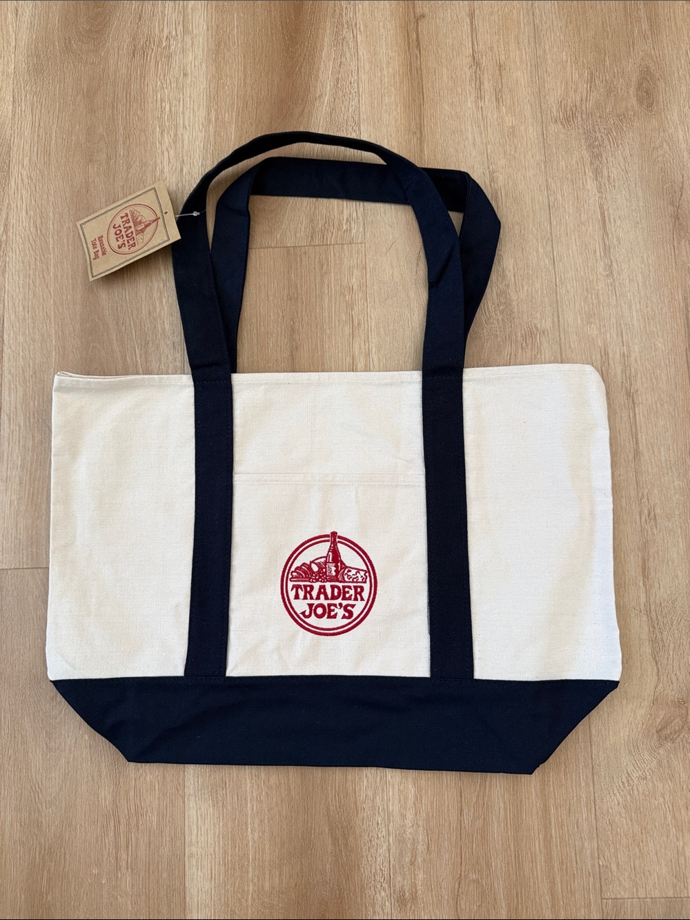 Trader Joes Large Canvas Tote